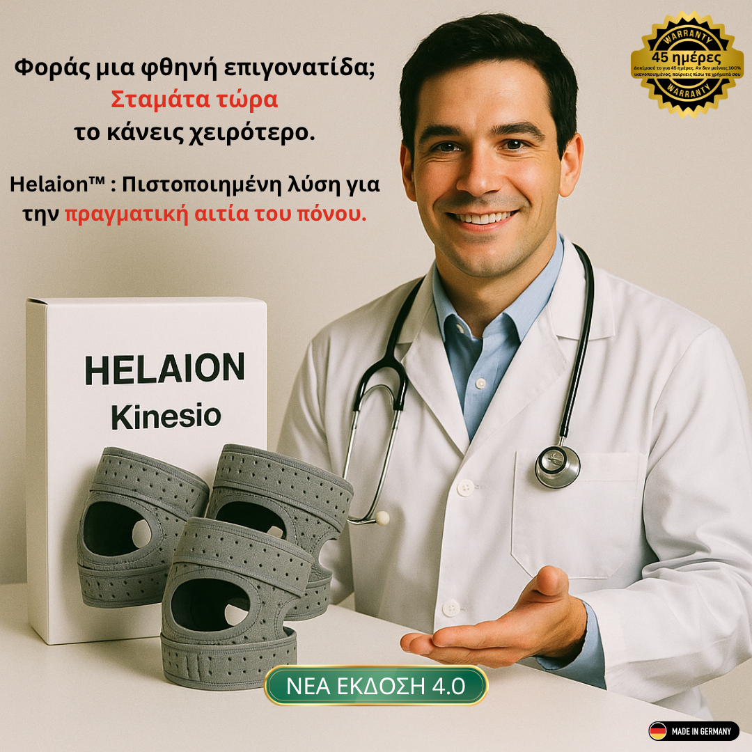 Elyoss™ Τέλος στον πόνο, αρχή στην κίνηση