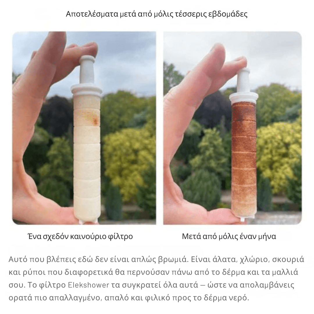 Κεφαλή Ντους & Φίλτρο [Shower Head + Filter]