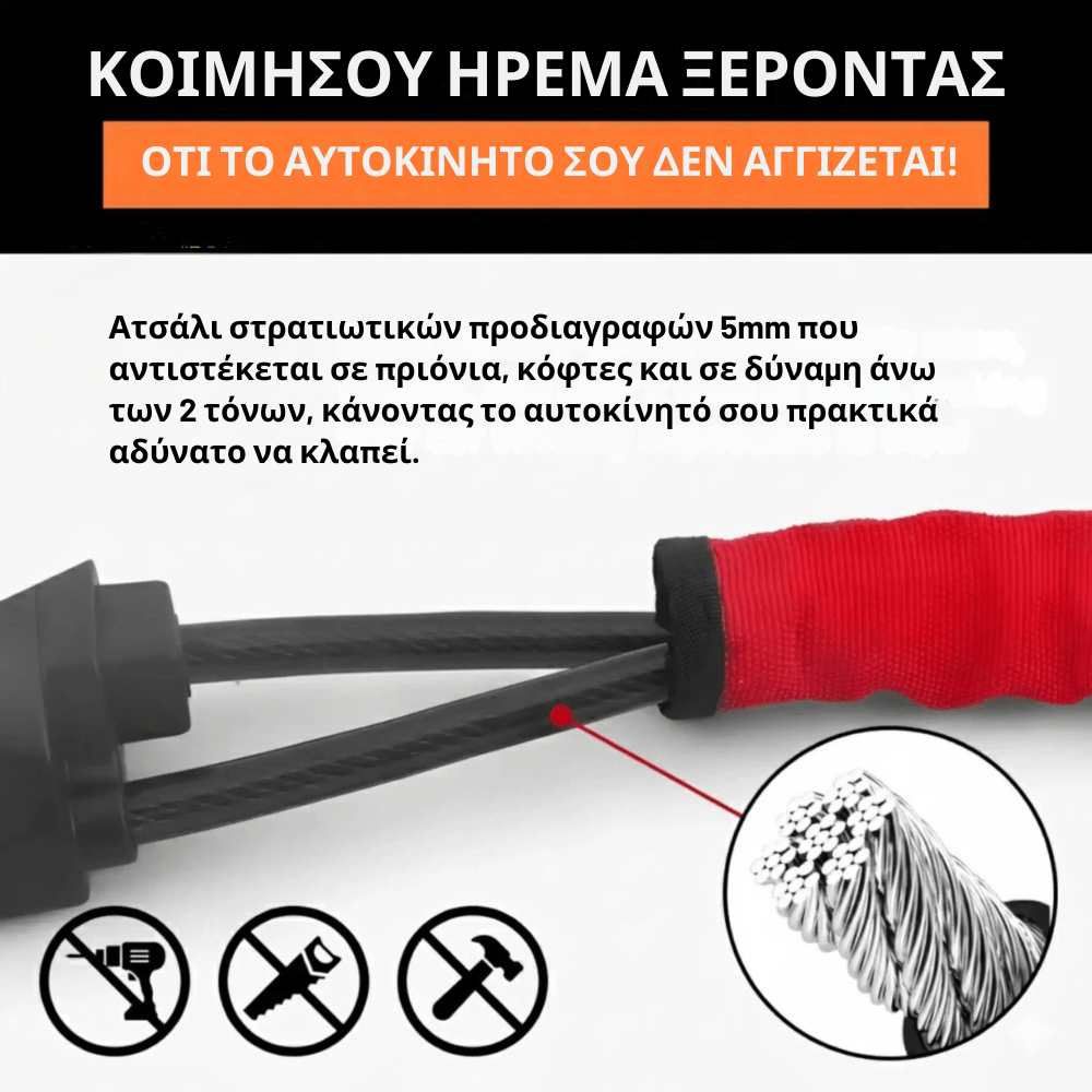 Αντικλεπτική Κλειδαριά Αυτοκινήτου [Car Lock]