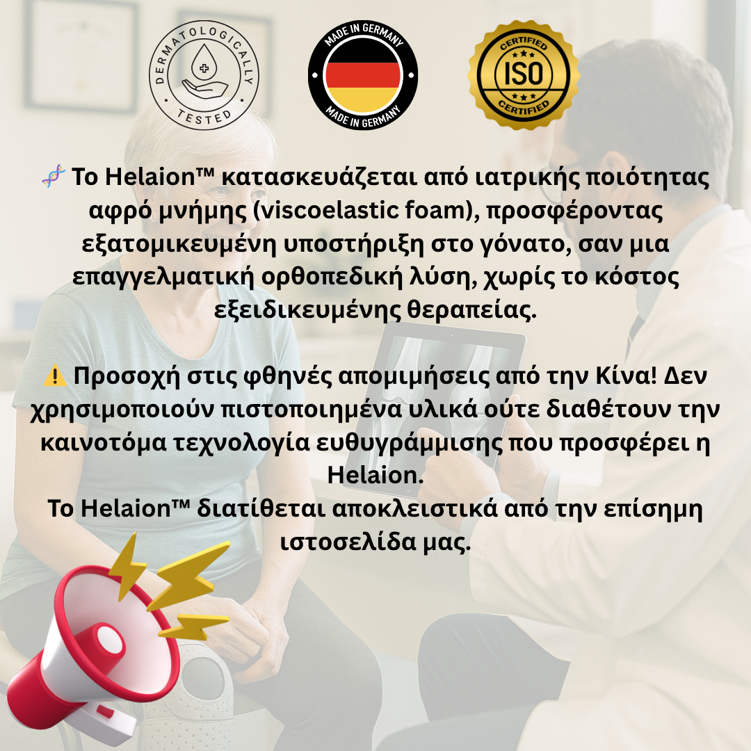 Elyoss™ Τέλος στον πόνο, αρχή στην κίνηση