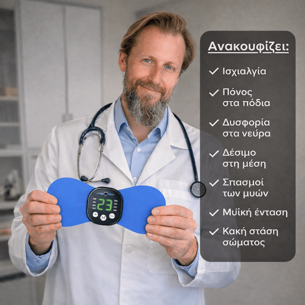 NeuroPulse Συσκευή EMS Ανακούφισης & Τόνωσης [EMS Device]