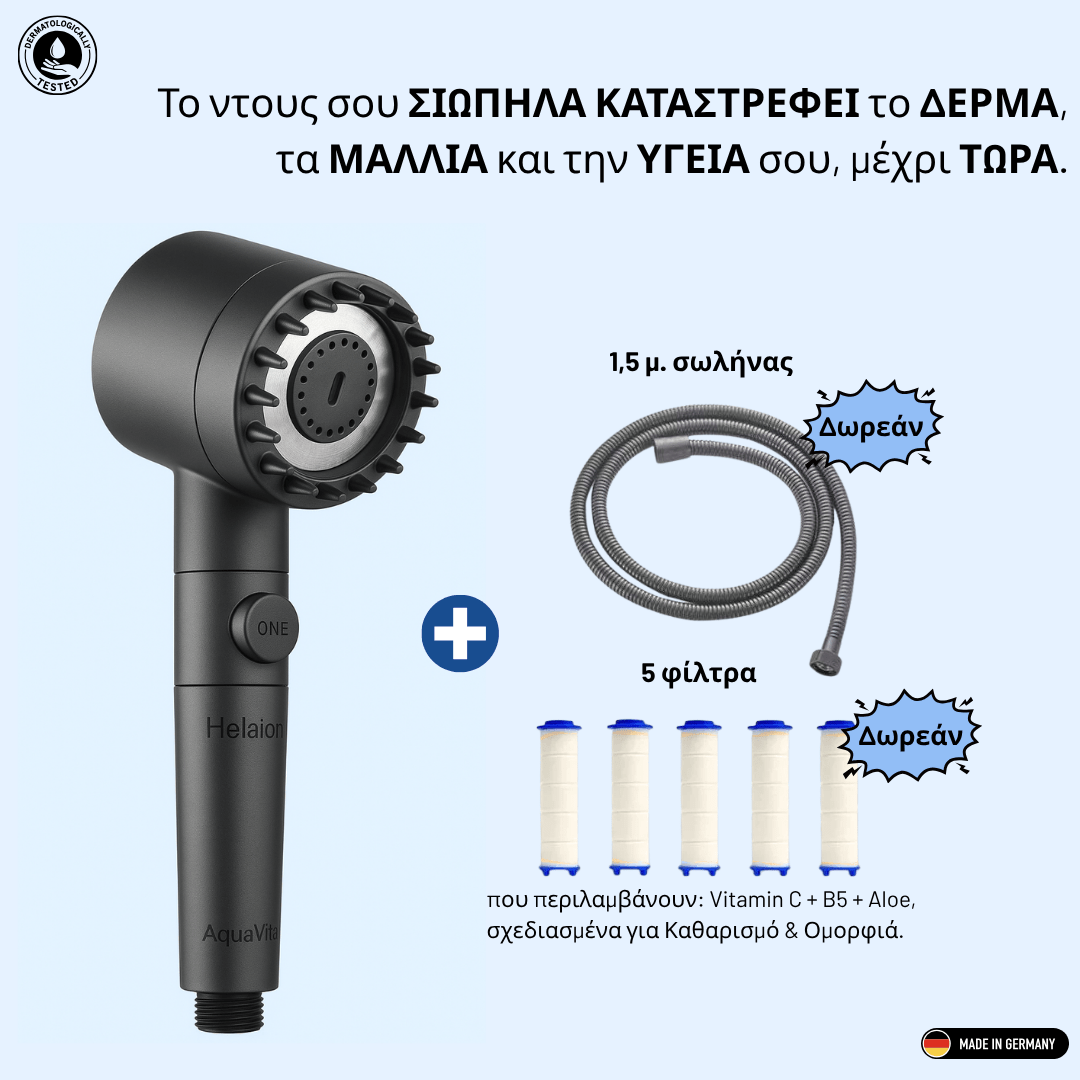 Κεφαλή Ντους & Φίλτρο [Shower Head + Filter]