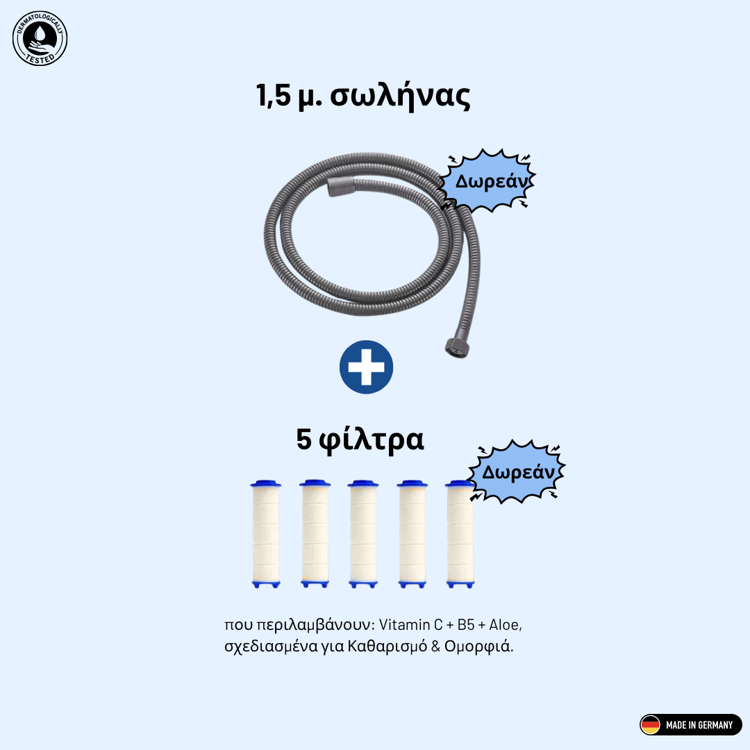 ΔΩΡΟ : 🎁  ΣΕΤ ΑΝΑΝΕΩΣΗΣ ΝΕΡΟΥ