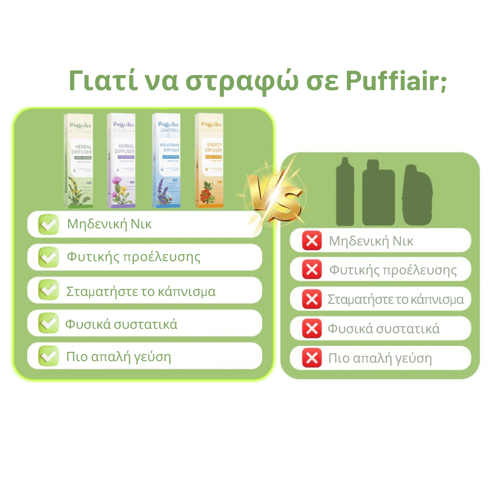 Φυτικό Inhaler Αρώματος [Herbal PuffAir]
