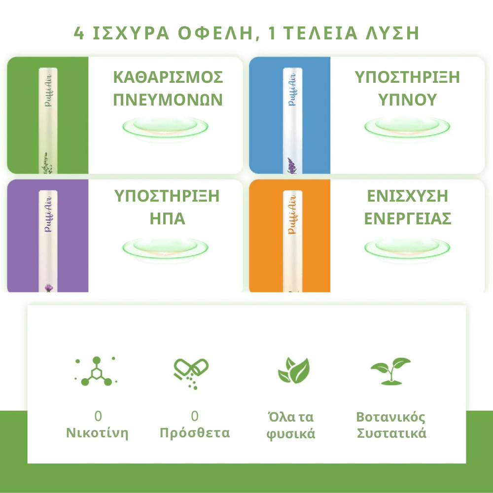 Φυτικό Inhaler Αρώματος [Herbal PuffAir]
