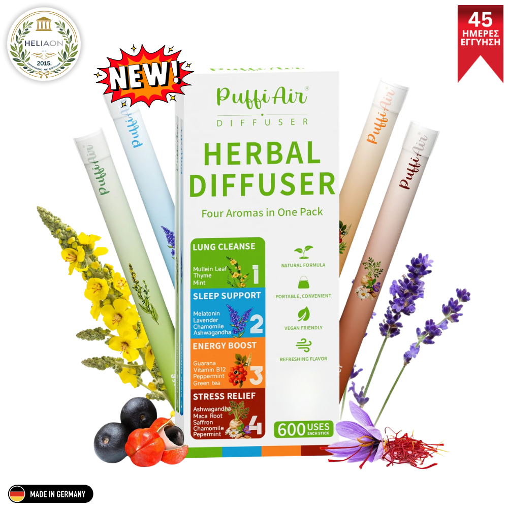 Φυτικό Inhaler Αρώματος 4 τμχ / σετ [Herbal Inhaler]