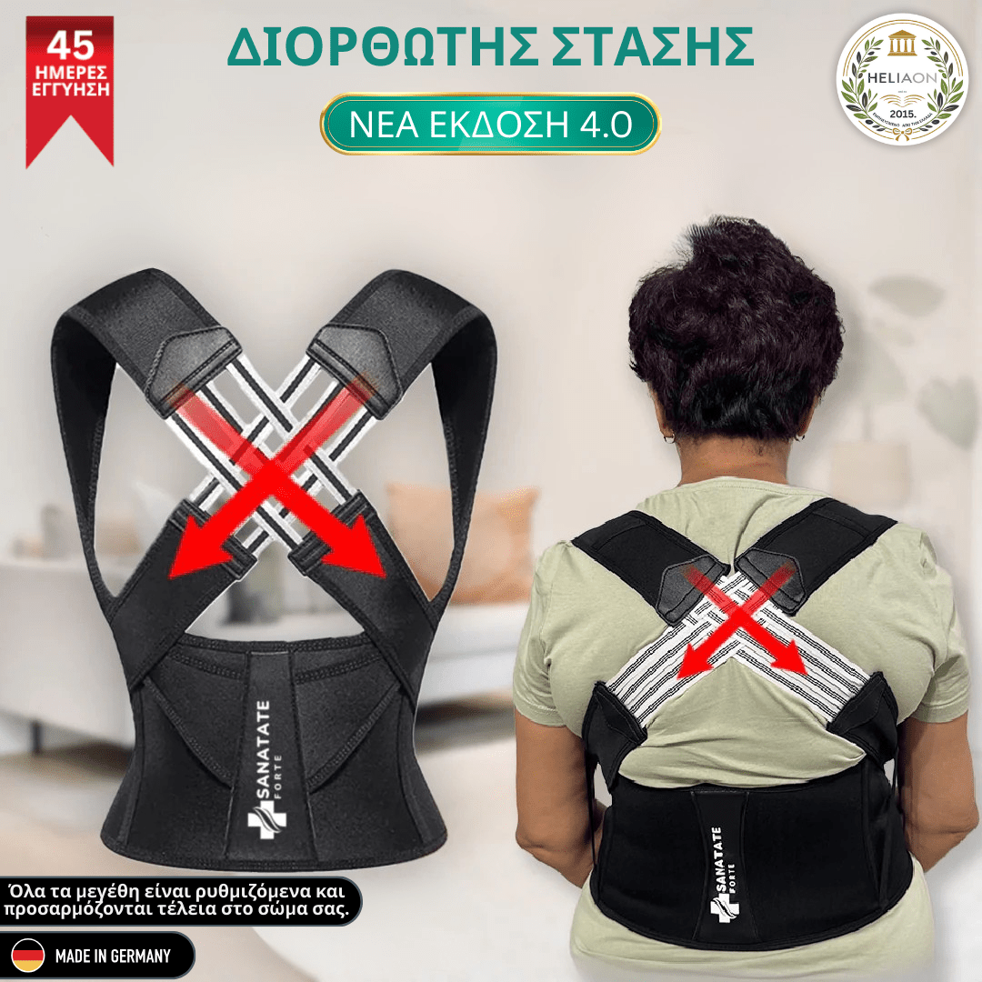 Sanatate® Διορθωτής Στάσης [Posture Corrector]